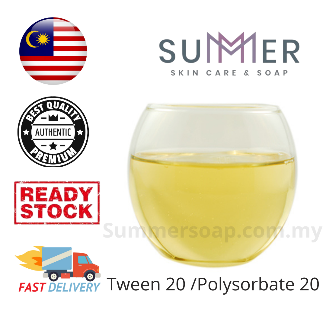 Polysorbate 20/ Tween 20 (100ml) /Cleansing Oil Emulsifier/ Cosmetic