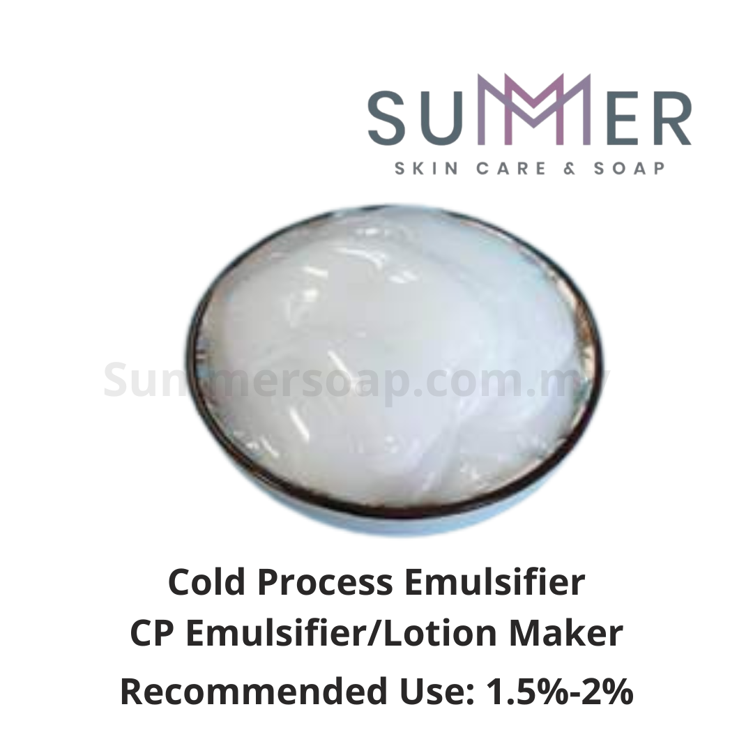 Cold Process Lotion Emulsifier (Liquid) 冷制简易乳化剂 (液体状) Sodium Polyacrylate, Laureth7