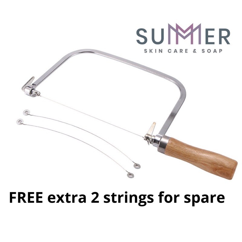 Summer Soap String Soap Cutter Knife FREE 2 Spare Wire Handmade