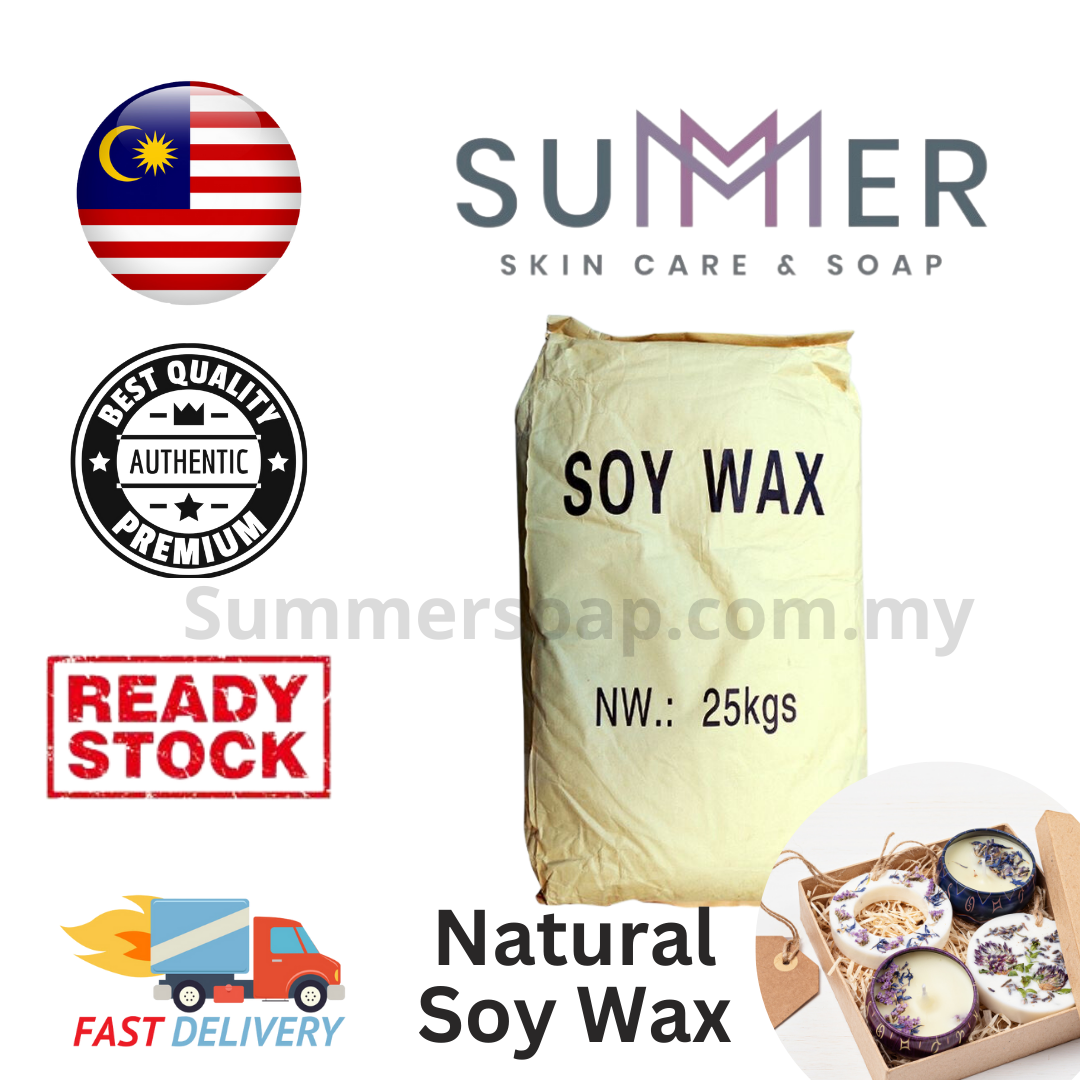 Pure and Natural Soy Wax 25kg DIY Candle Handpour Candle