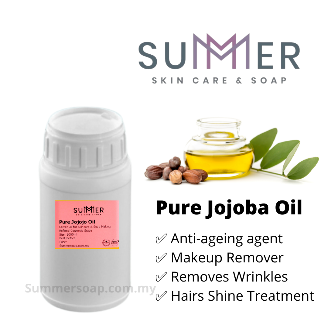 Summer Soap Pure Jojoba Oil 250ml 荷荷巴油 Massage Oil/ Cold Pressed