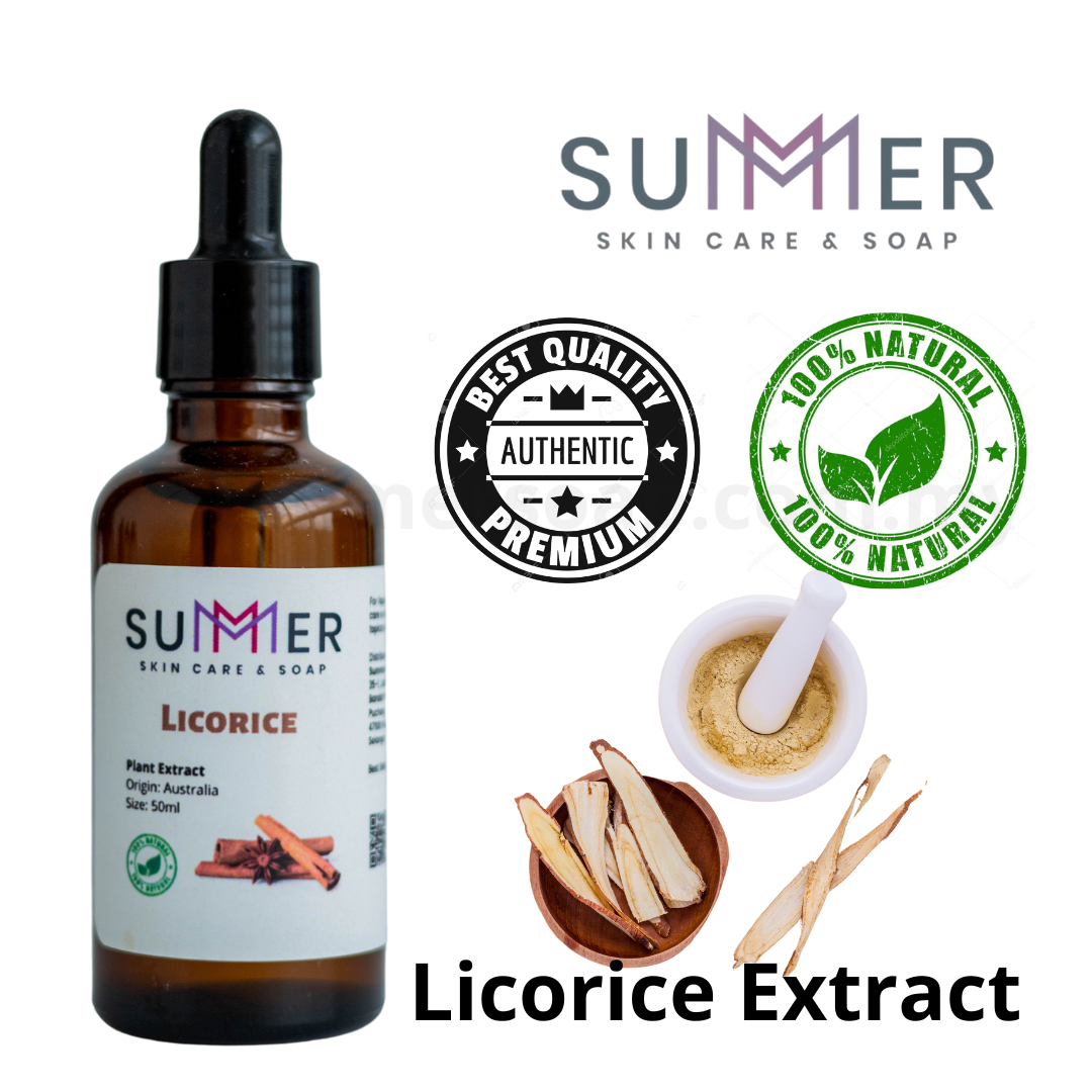 Summer Soap Licorice Extract 10ml/50ml/100ml Pure & Natural Plant